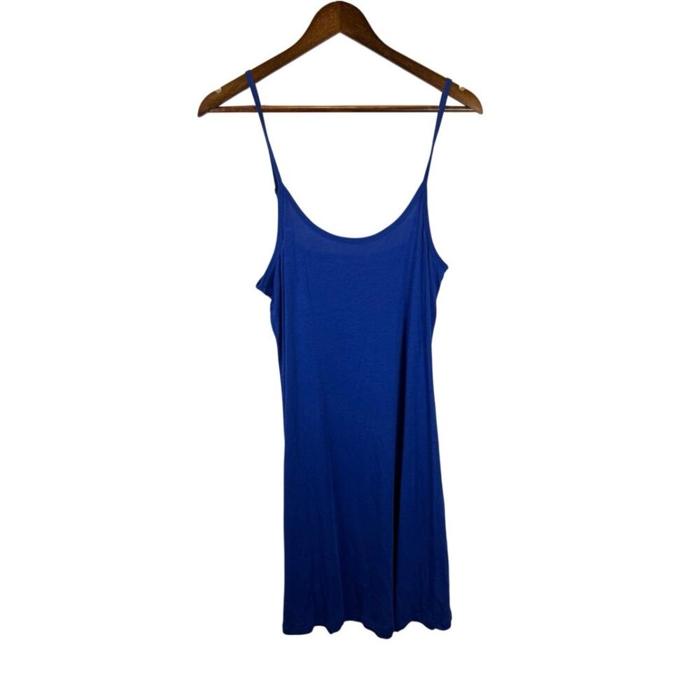 Johnny Was Womens XS Kahinu Dress & Slip Silk Diomedes Blue Boho Floral NWT $465 - Picture 8 of 15